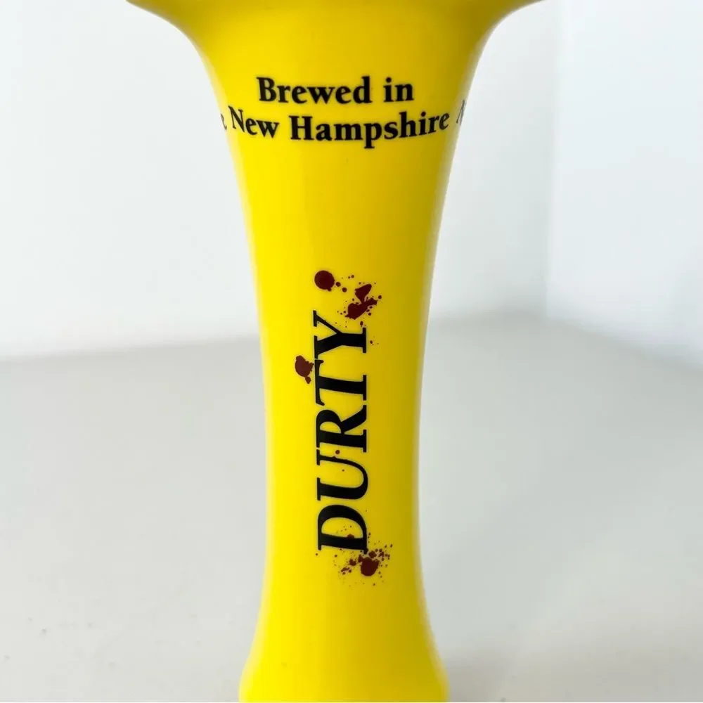 NIB Smuttynose Brewing Company Durty Ceramic Beer Tap Handle Chrislan Ceramics